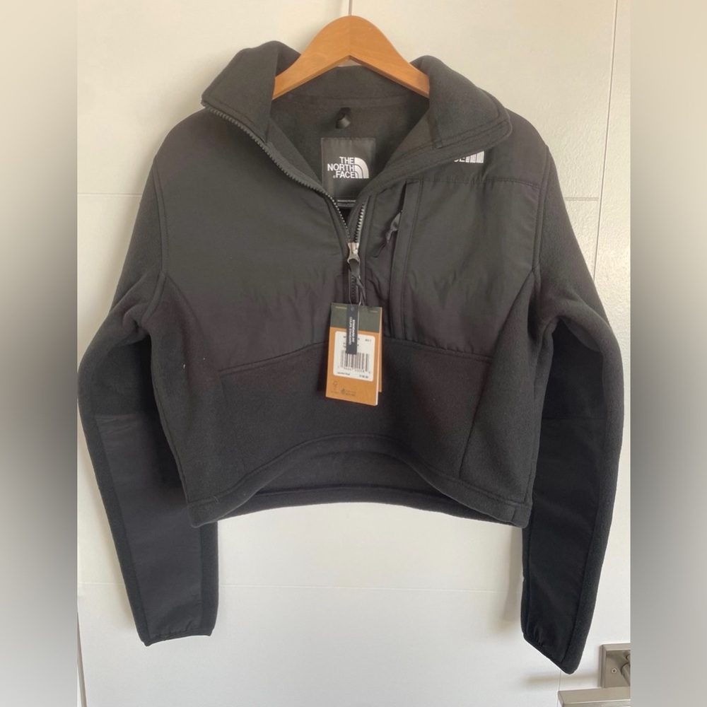 The North Face Denali Crop black size Medium NWT